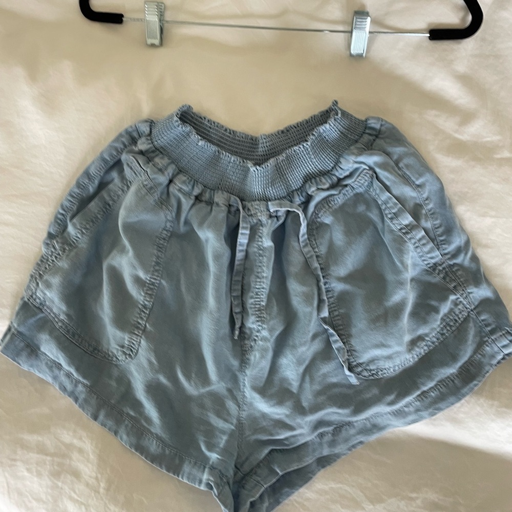 Light blue shorts
